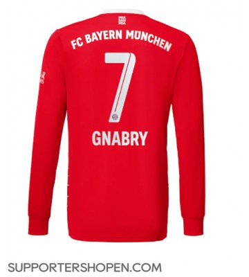 Bayern Munich Serge Gnabry #7 Hemma Matchtröja 2022-23 Långärmad